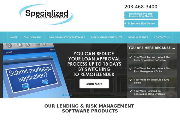 Sds theme site design template sample
