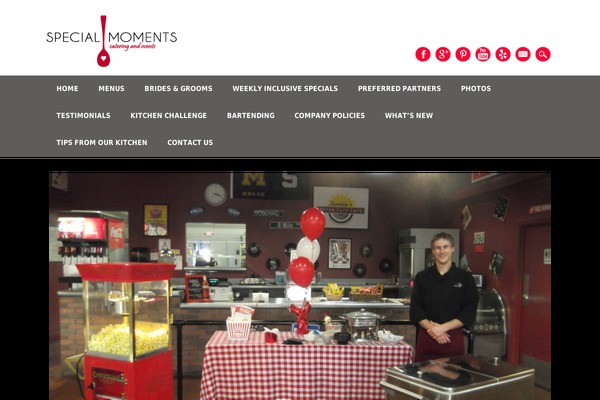 Restaurateur theme site design template sample