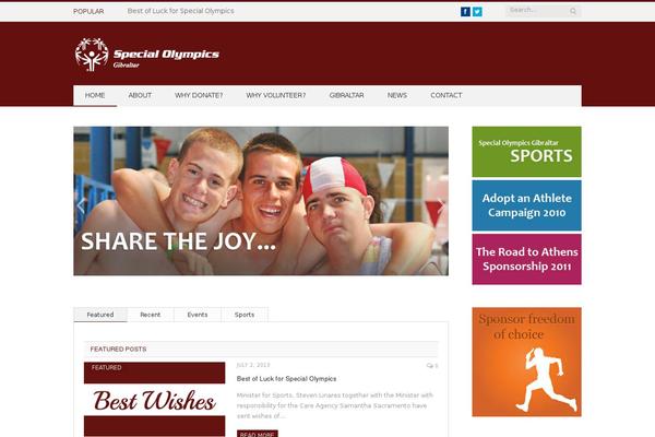 SmartMag Child theme site design template sample