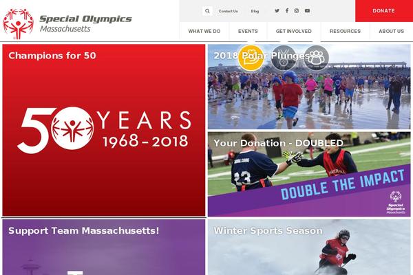 specialolympicsma.org site used Custom Theme