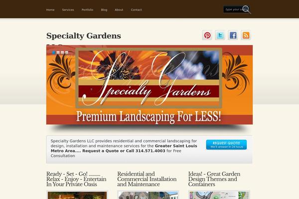 Boldy theme site design template sample