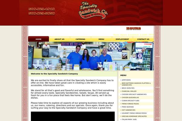 Site using Easy-restaurant-menu-manager plugin