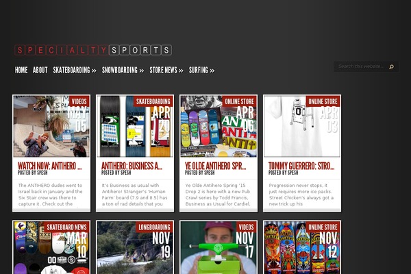 TheStyle theme site design template sample
