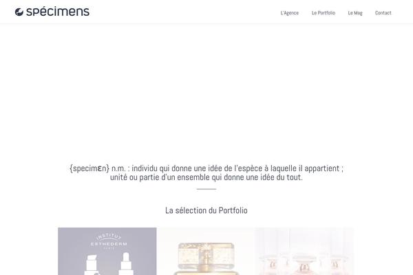 Stardust theme site design template sample