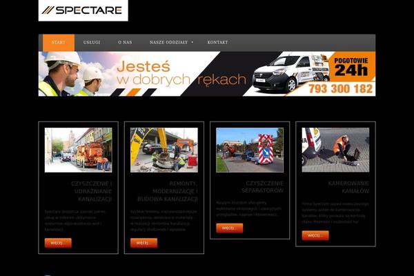 Downtown theme site design template sample