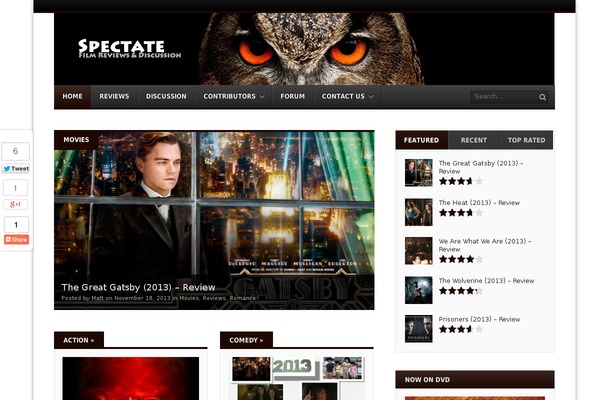 Fearless theme site design template sample