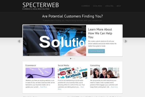Site using Genesis Responsive Slider plugin