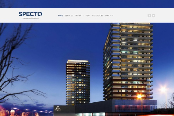 Modernist theme site design template sample