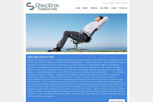 Workspace theme site design template sample
