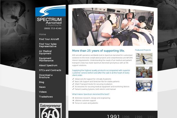 spectrum-aeromed.com site used Rttheme15-child