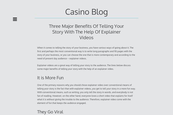 Decode theme site design template sample