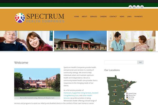spectrumhealthcos.com site used Circumference Lite