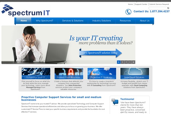 Core theme site design template sample