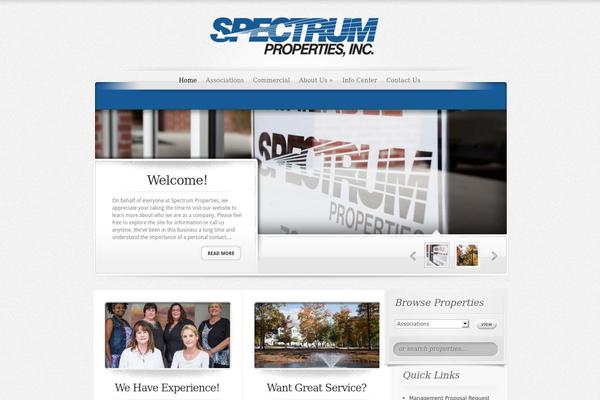 ElegantEstate theme site design template sample