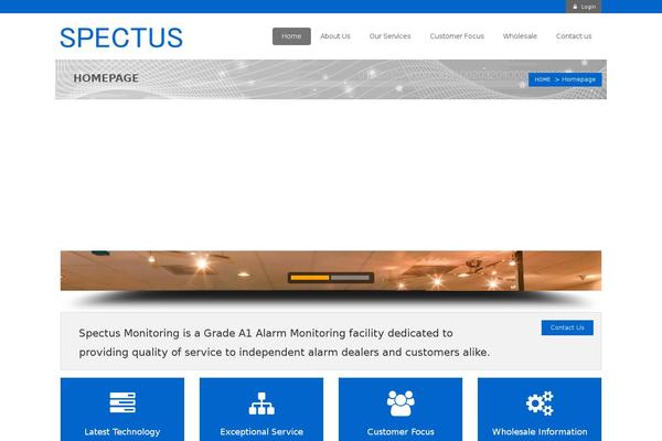 Alcatron theme site design template sample