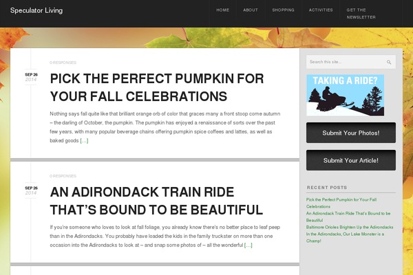 speculatorliving.com site used Rudder