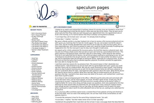 Medical theme site design template sample
