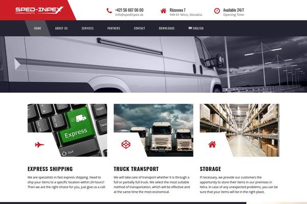 Tm_transport theme site design template sample