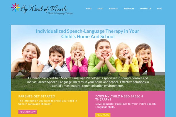 Kinder theme site design template sample