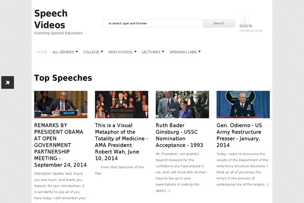 Serpent theme site design template sample