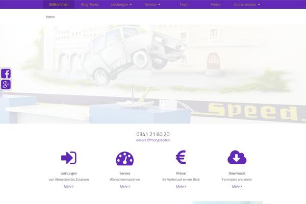 Site using Dm-floating-icons plugin