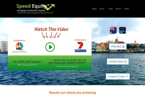 Divi theme site design template sample