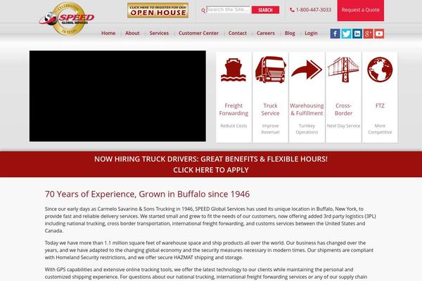 Bones theme site design template sample