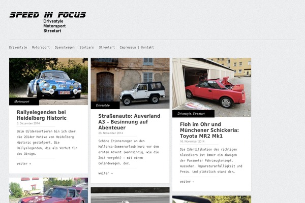 Gridly theme site design template sample