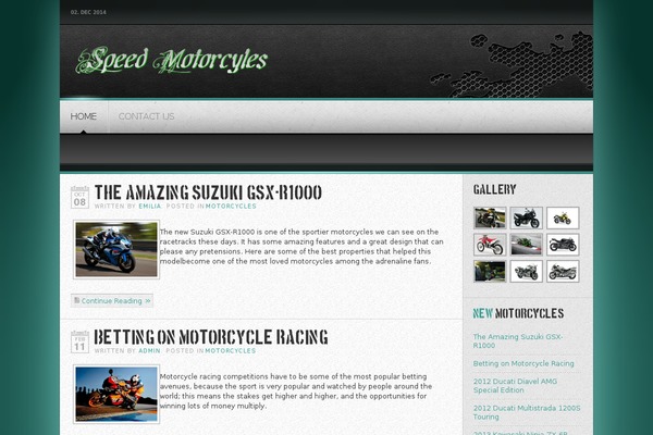 StreamLine theme site design template sample