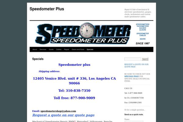 Site using 'Easy Speak' Widget Contact Form plugin