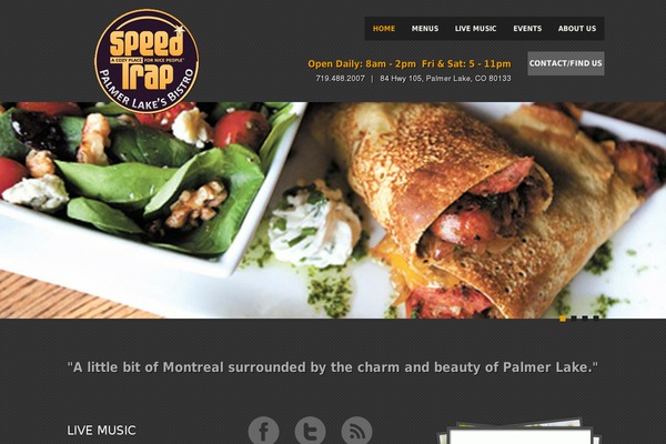Feast theme site design template sample