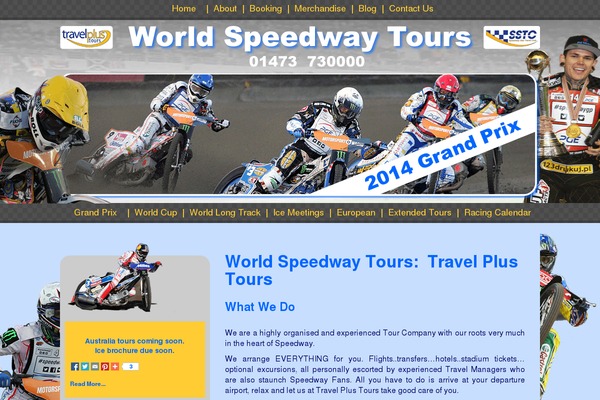 speedwaytours.co.uk site used Speedway