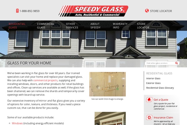 Speedy theme site design template sample