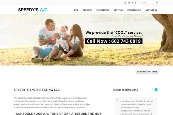 Savia theme site design template sample
