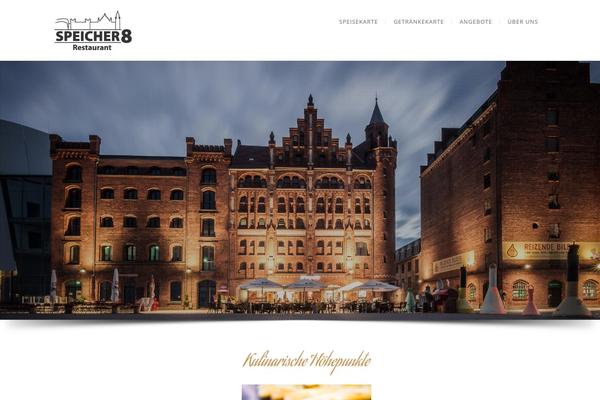 NUVO theme site design template sample