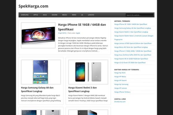 Esplanade theme site design template sample