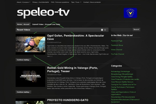 Videozoom theme site design template sample