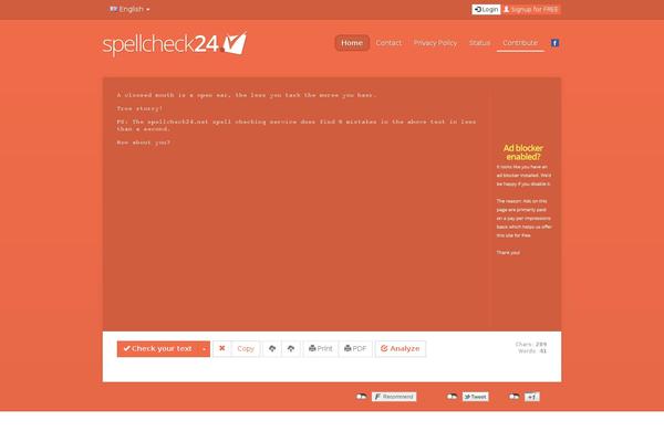 spellcheck24.net site used Rsp24