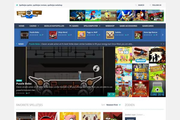 Myarcadetheme theme site design template sample