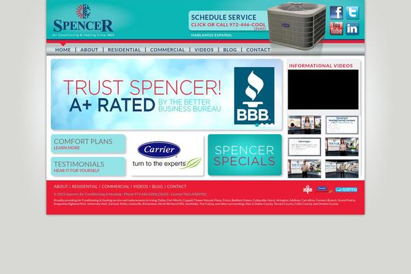 spencerairconditioning.com site used Spencer