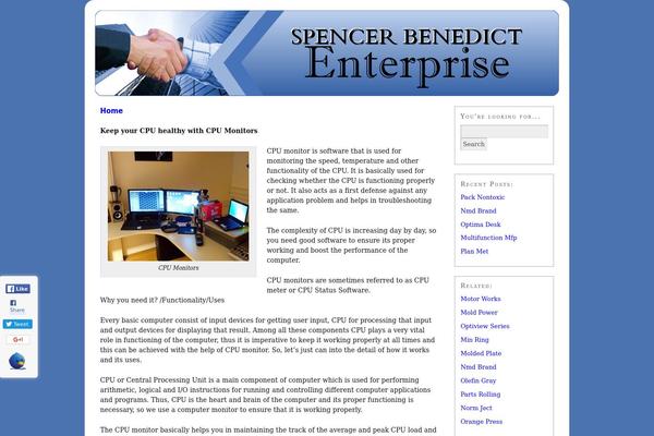 Thesis 1.8.6 theme site design template sample