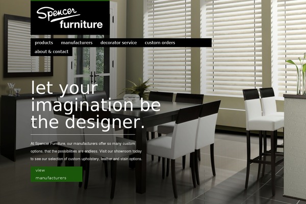 Spencer theme site design template sample