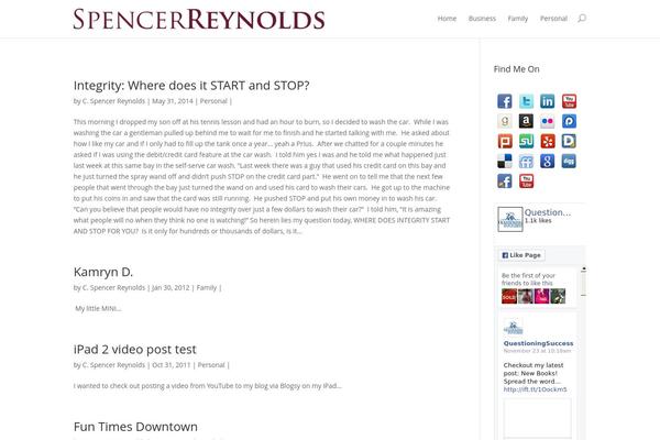 Site using Find Me On plugin