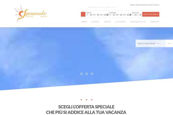 speraesole.it site used Mouseadv