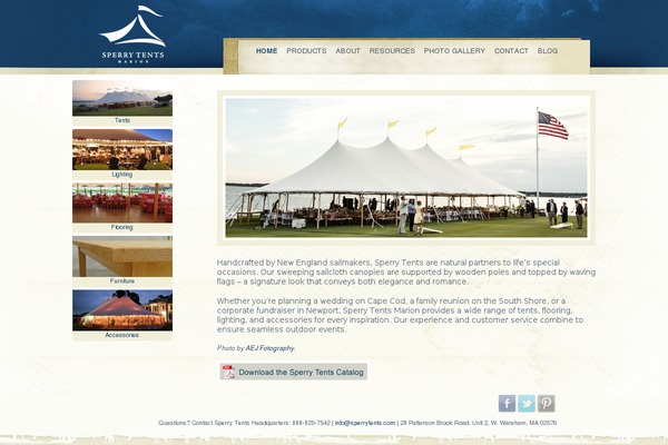 sperrytentsmarion.com site used Sperrytents
