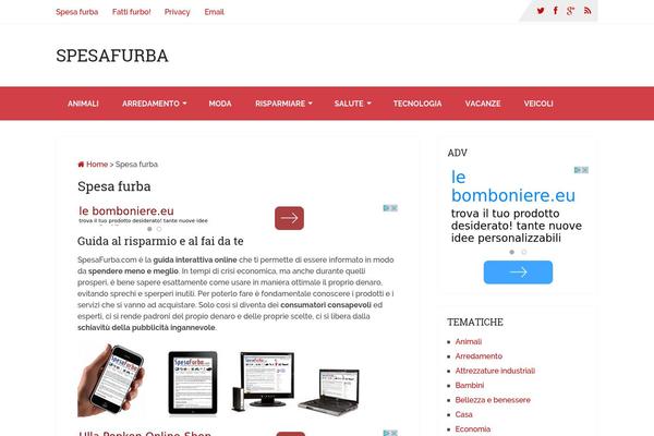 Schema theme site design template sample