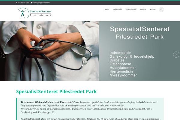 Ascent theme site design template sample