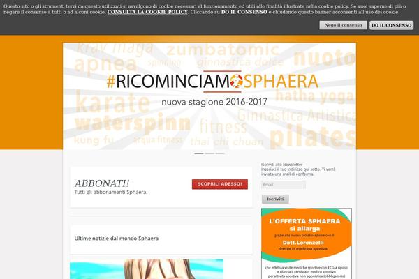 sphaeraclub.net site used Salutation