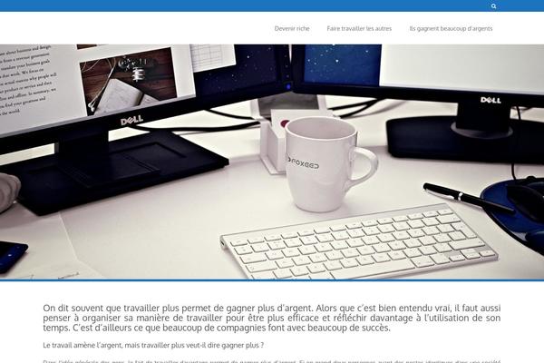 spheeris.fr site used Foxeed Lite