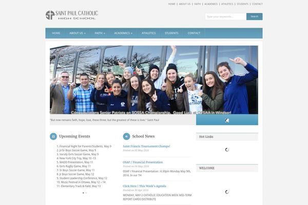 Grand College V1.09 theme site design template sample